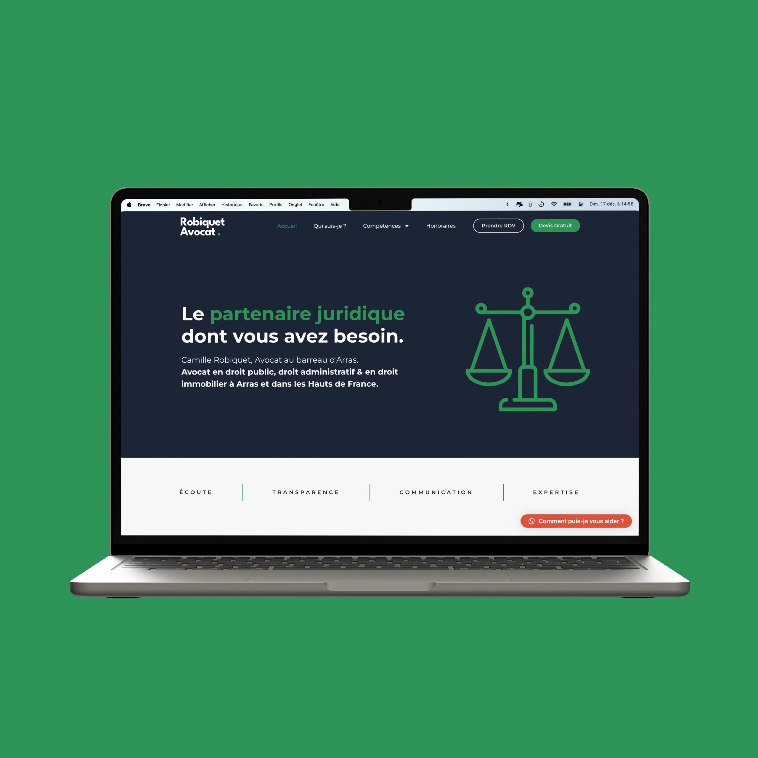 Site internet avocat