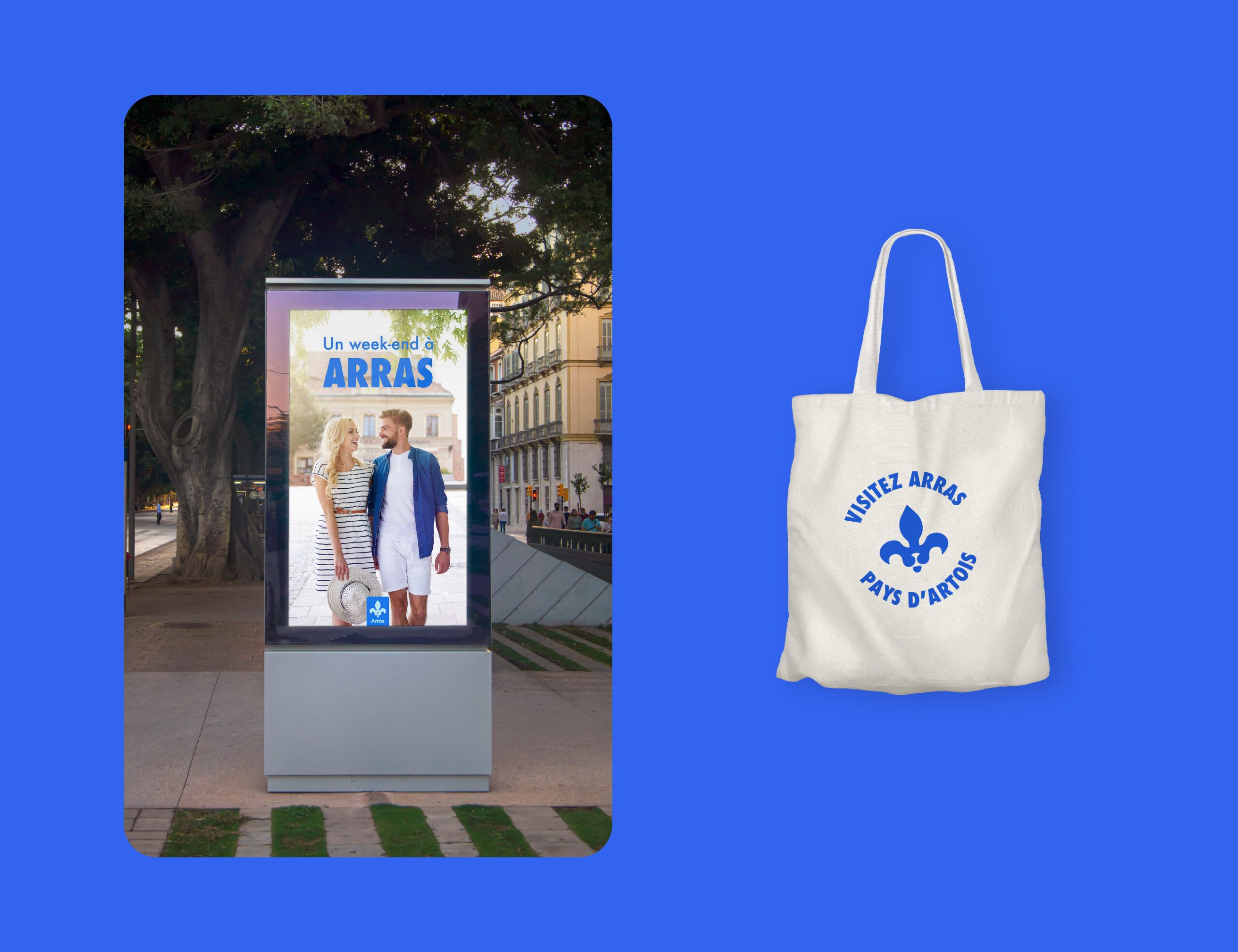 Tote bag ville Arras