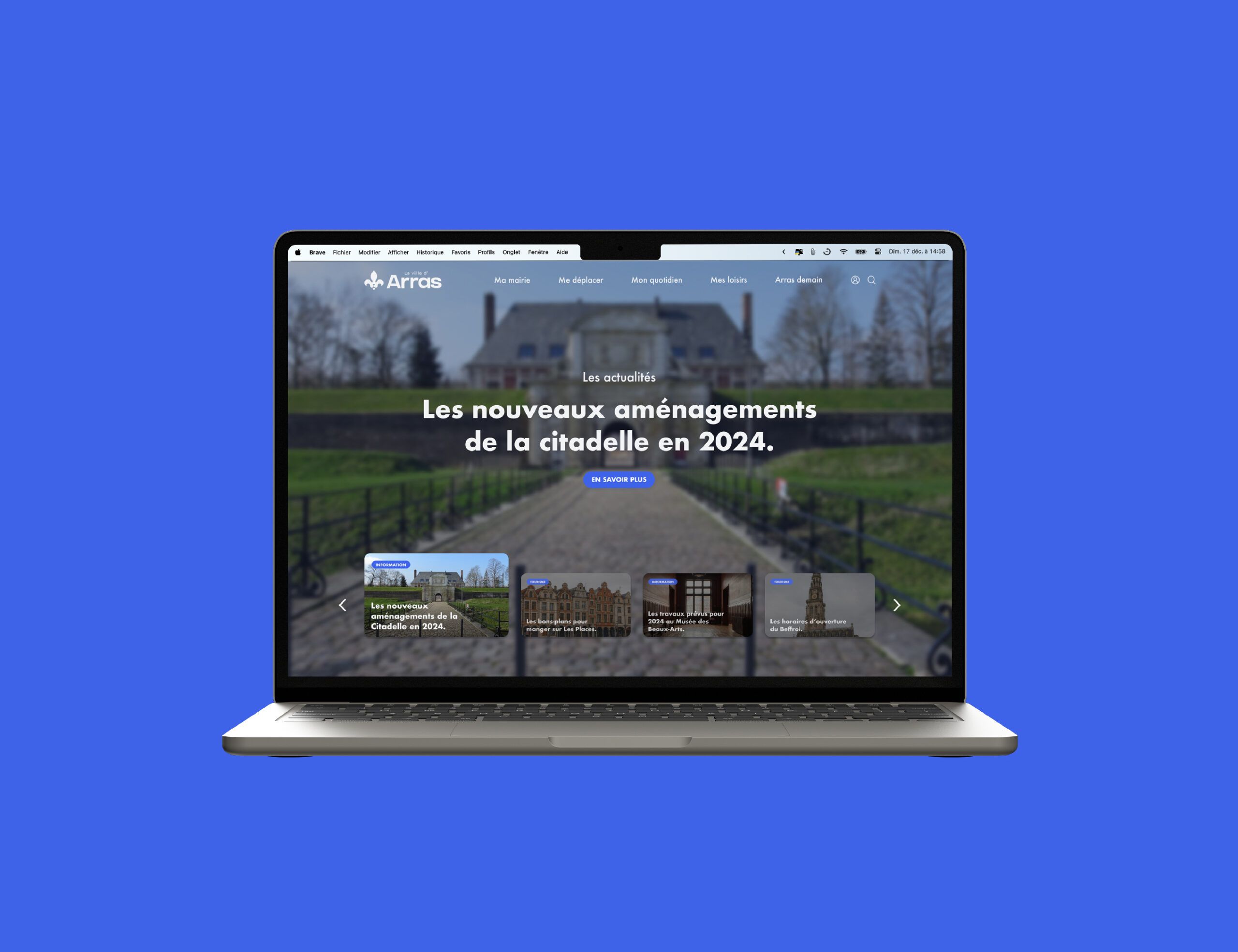 Site web ville Arras